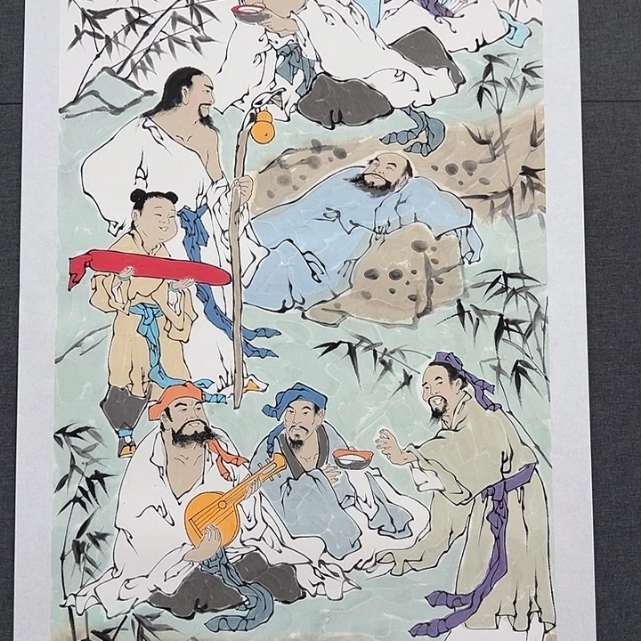 国画书画作品多次