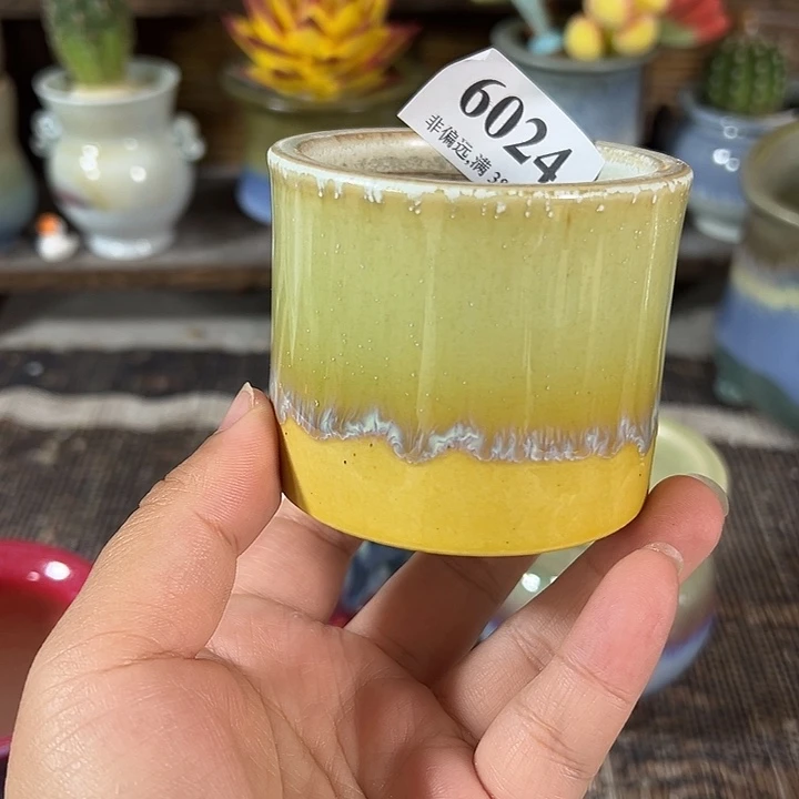 口6 手工花盆满30包邮