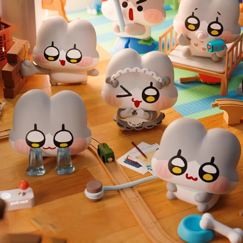 正版nobi诺比小兔盲盒人生就是C8mini公仔玩偶手办摆件plzdot潮玩