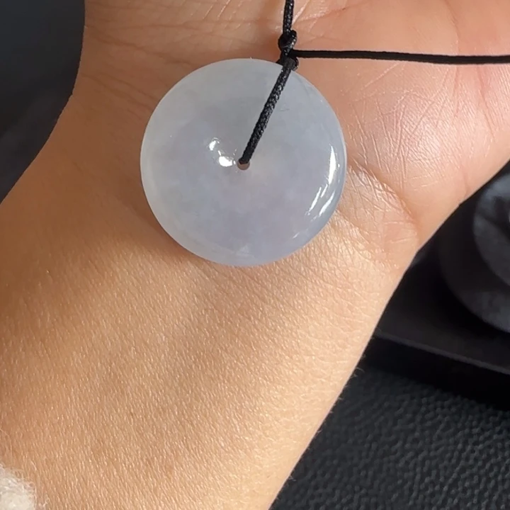 翡翠颈饰未镶嵌L平安扣