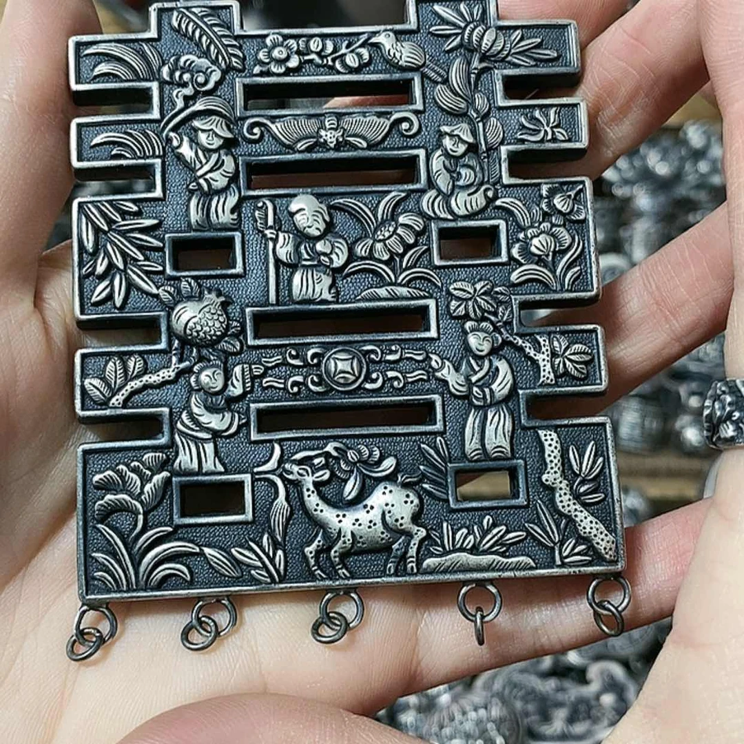 【闪购商品】橄榄核手串/手链复古足银990