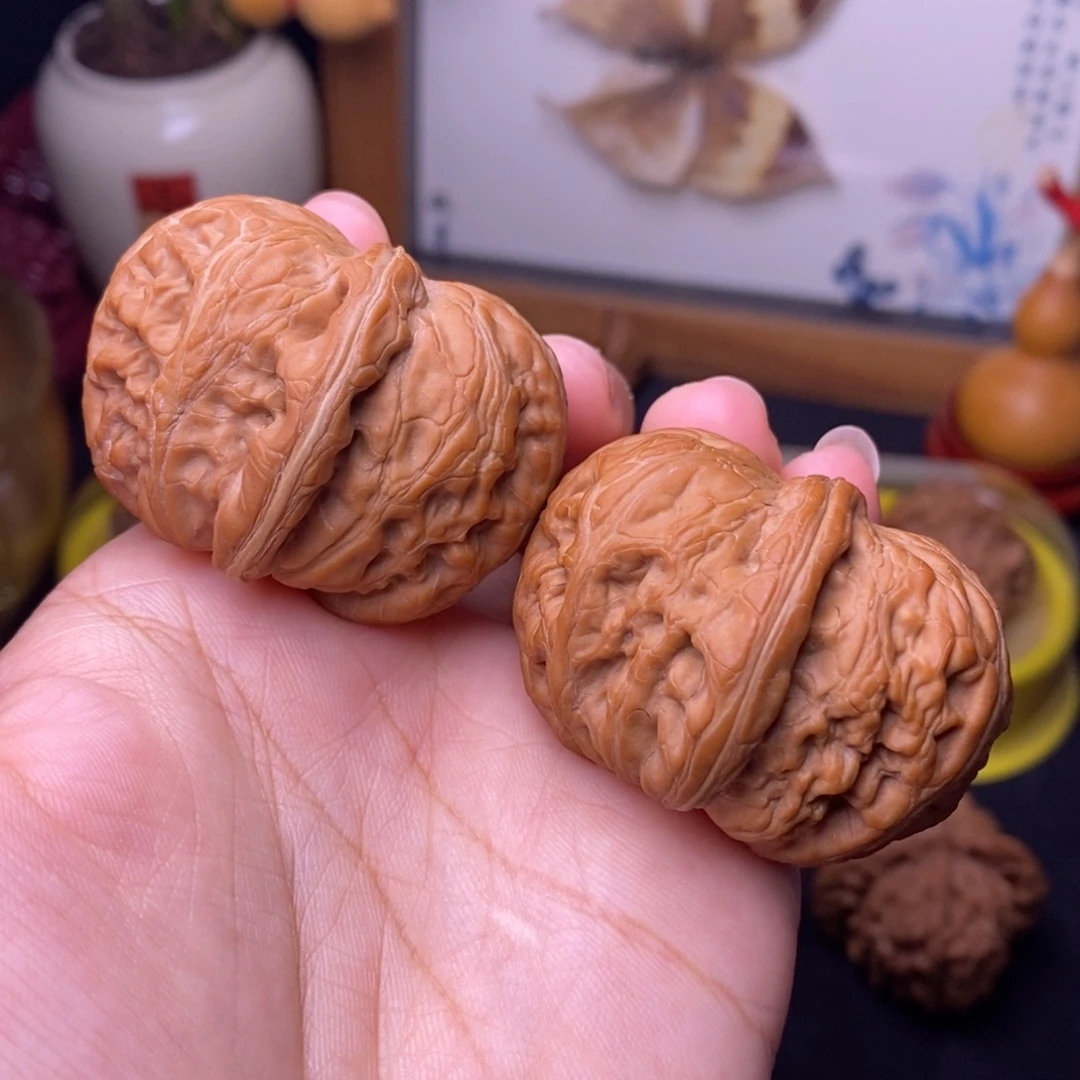 把件文玩核桃44平谷元宝