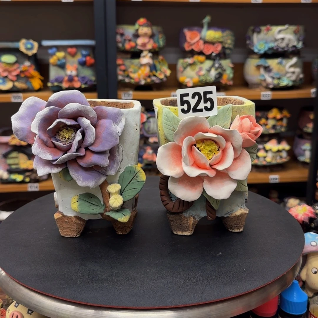 【闪购商品】粗陶手捏