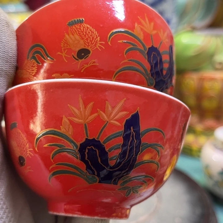 盖碗摆件摆摆件摆件创意