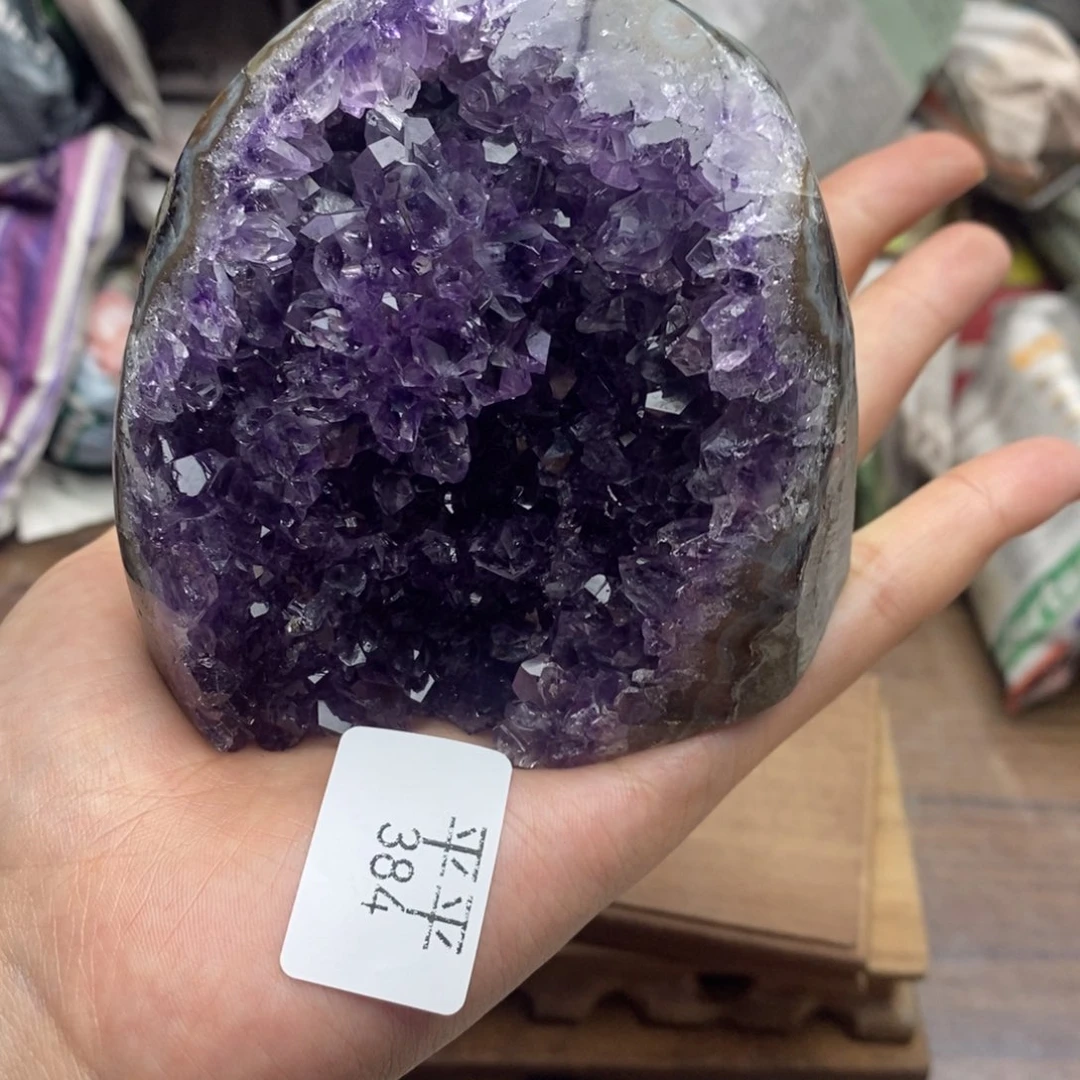 紫晶珠宝半成品未镶嵌