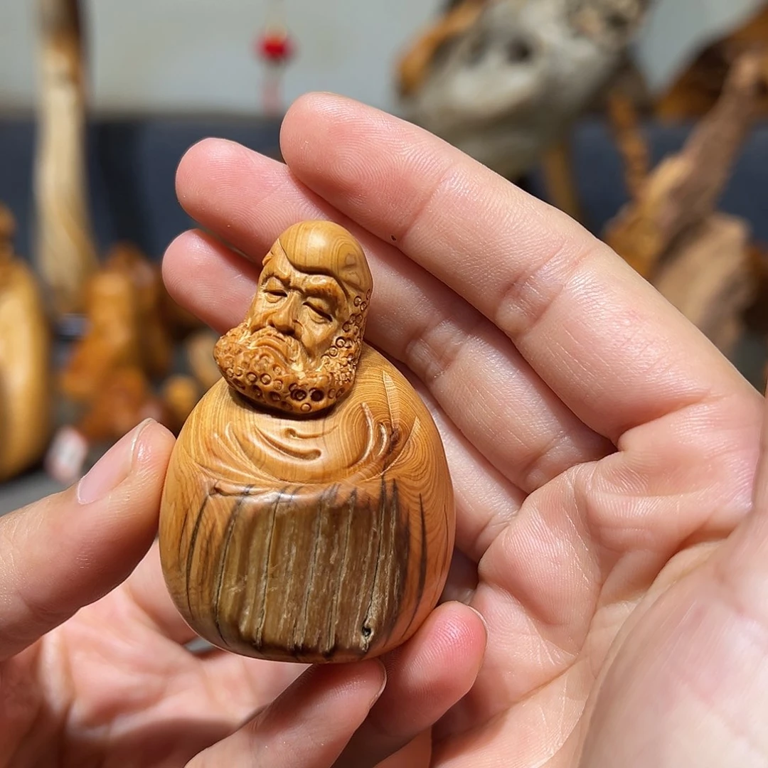 柏木（崖柏）崖柏木手把件摆件