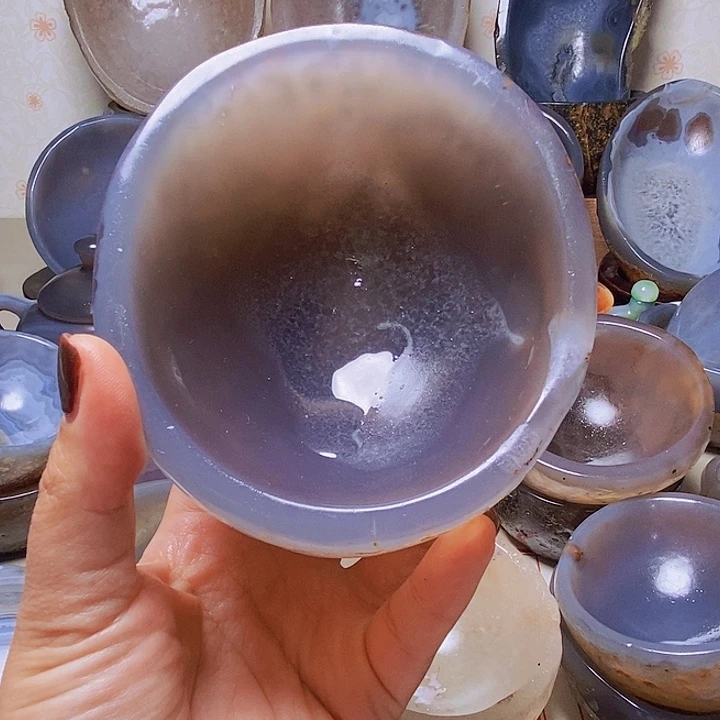 的***姐玛瑙/玉髓未镶嵌，