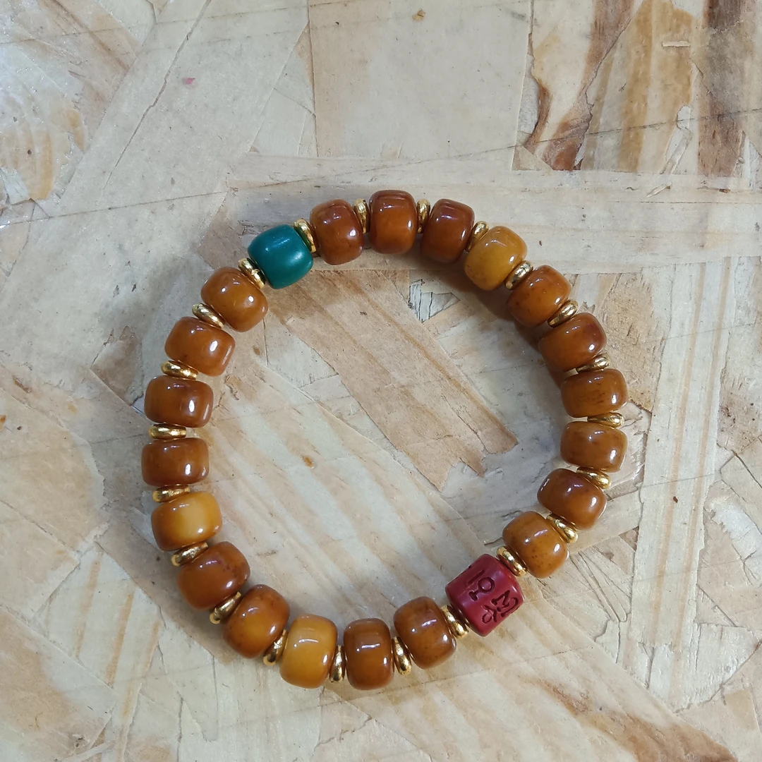 107特色手工艺高级花梨木手串