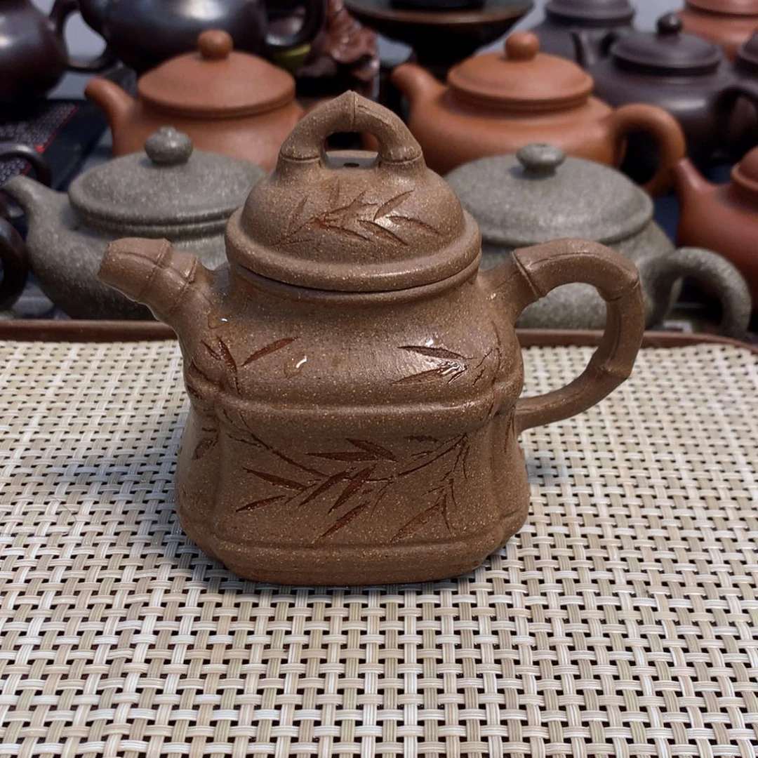 茶壶紫砂宜兴原矿老段泥270cc
