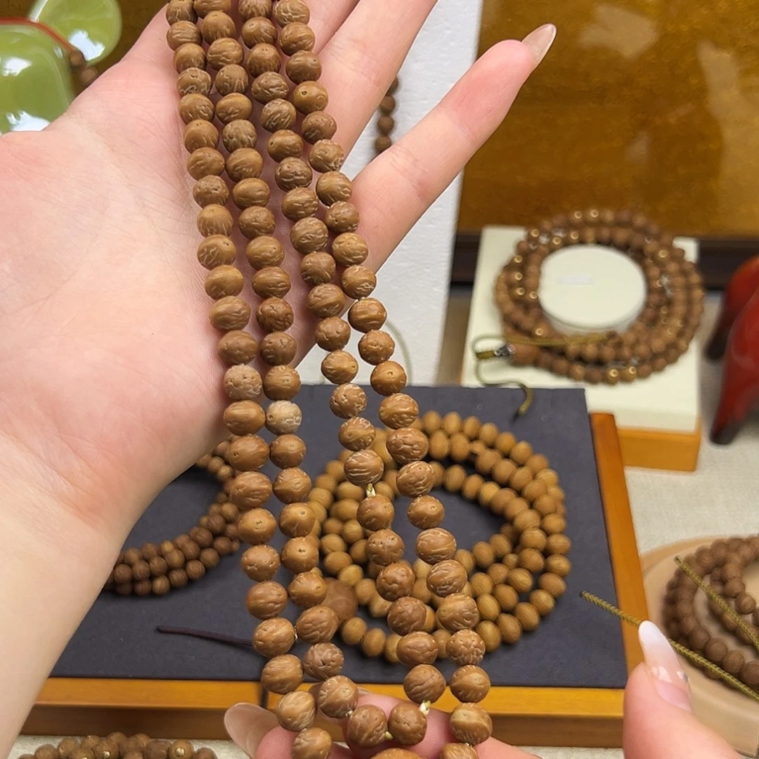 凤眼菩提吊坠酸枣核108