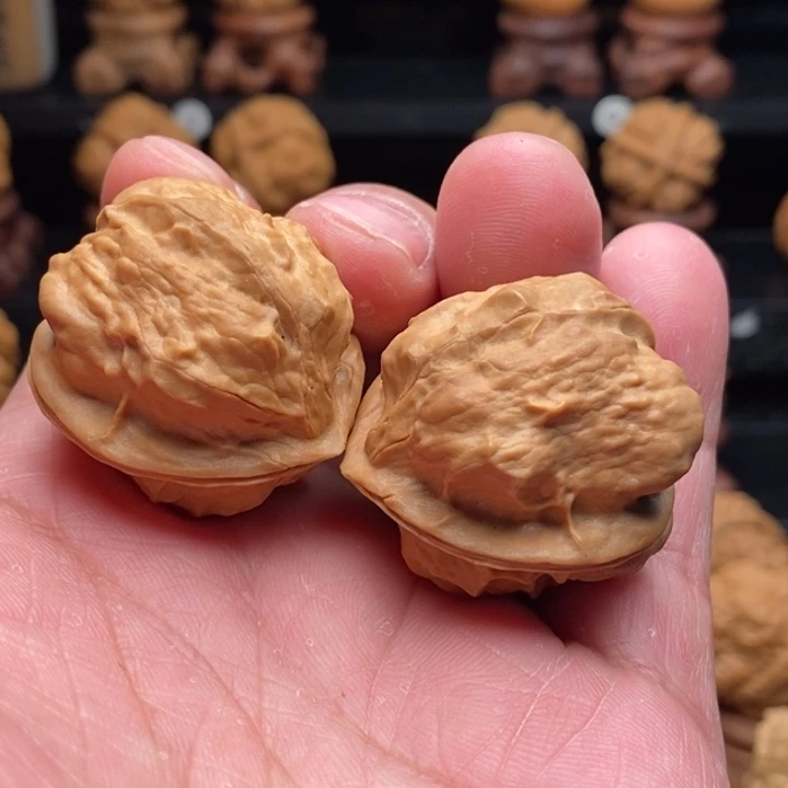 把件文玩核桃5虫皇35尺