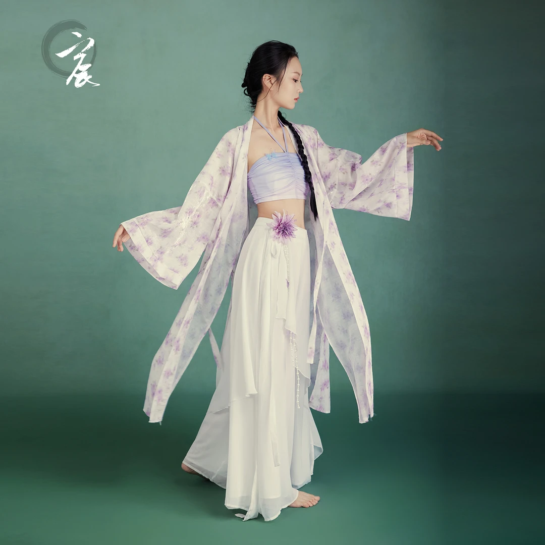 宸舞古典舞古风爵士纱衣外披仙气飘逸显瘦舞蹈服练功演出服女