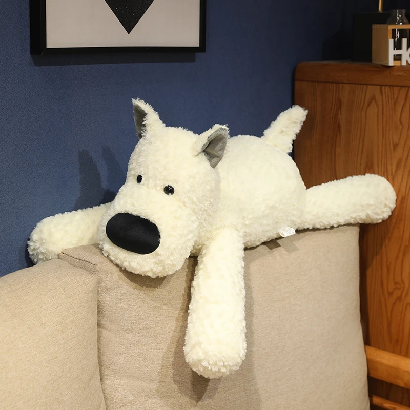 【柔软可爱西高地小趴狗】毛绒小狗卡通玩偶节日礼物狗狗