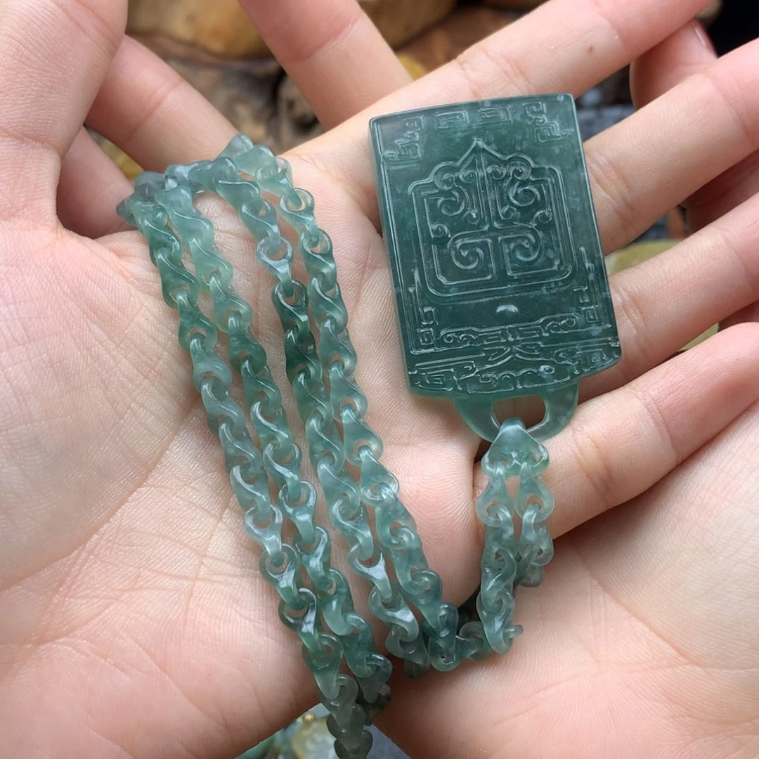 飞***鱼定制翡翠未镶嵌翡翠