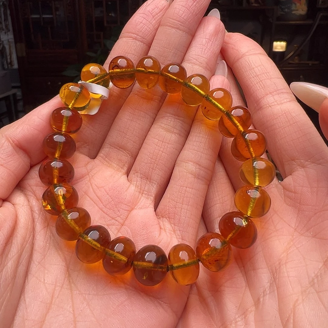 琥珀裸石未镶嵌抚顺琥珀10020十一