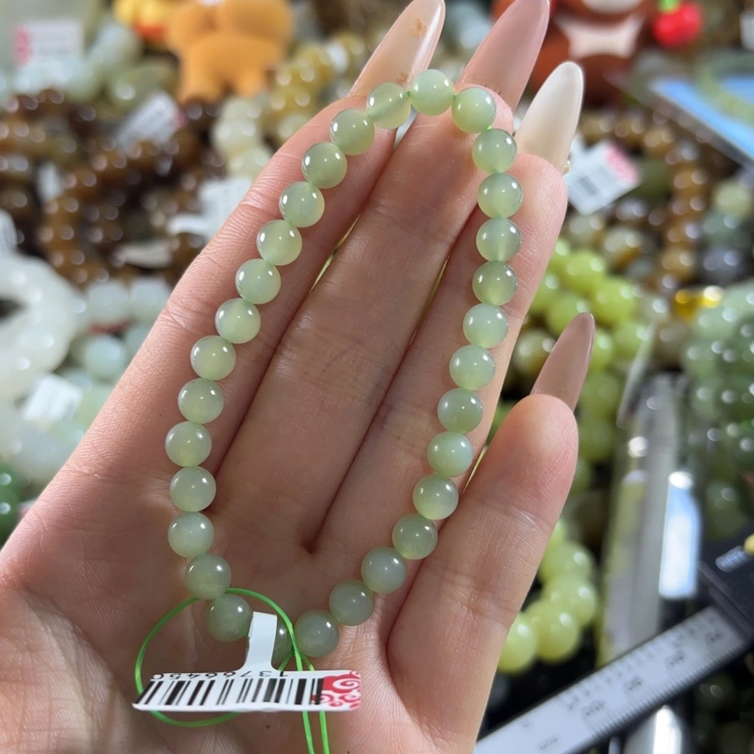 和田玉未镶嵌手链22