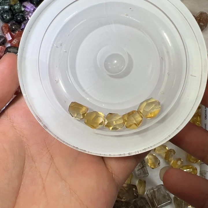 m***y银S925镶嵌珠宝半成品紫晶12