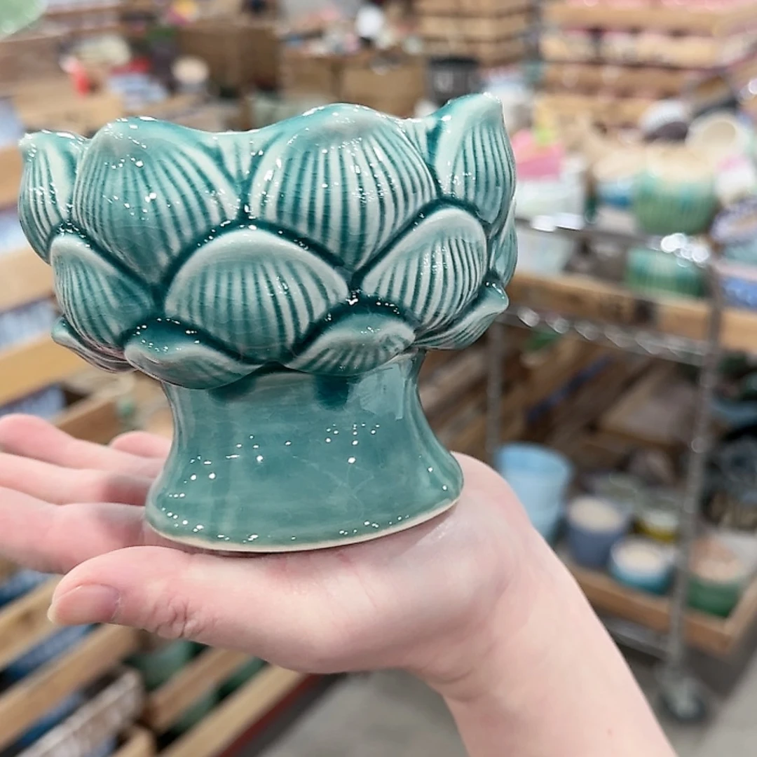 【闪购商品】陶瓷福利品，花盆凑单满10元发货！