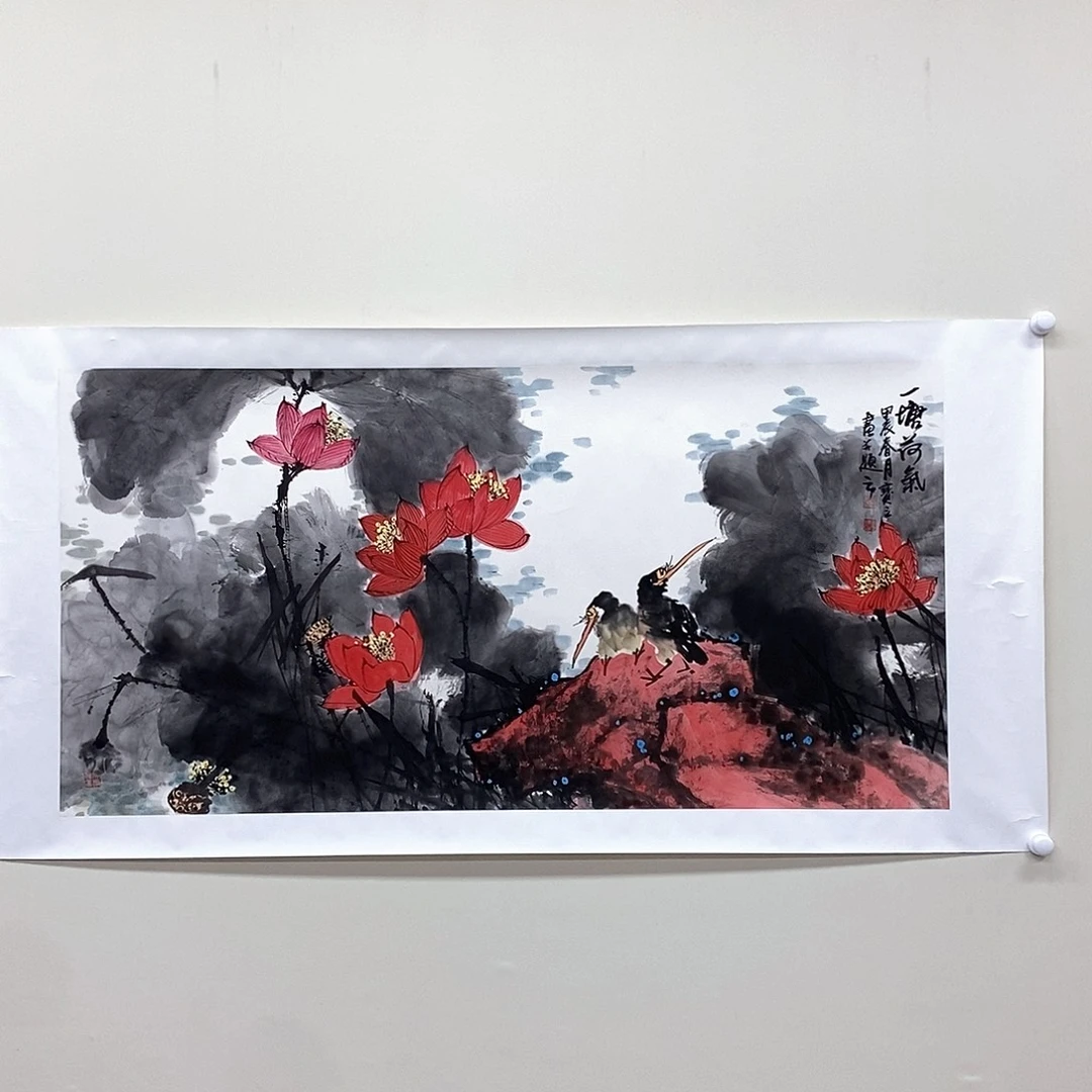 国画张宝力四尺精品佳作