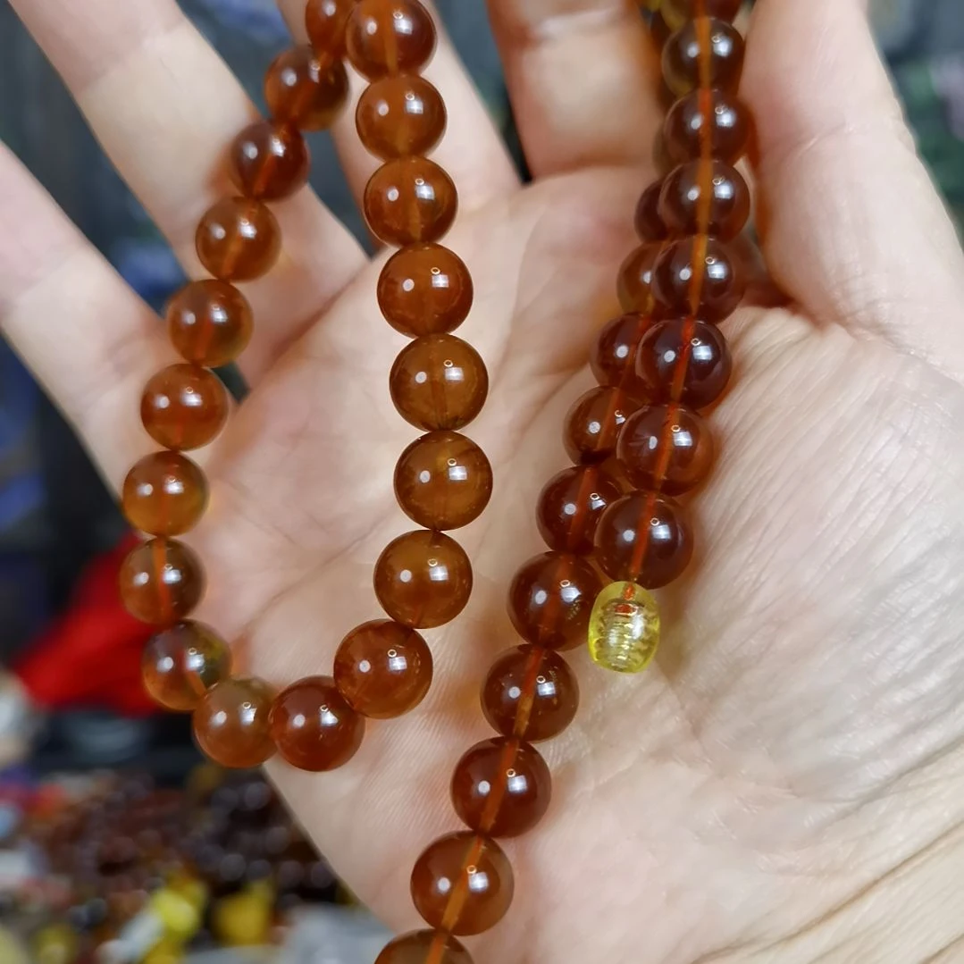 琥珀颈饰未镶嵌多样性发货