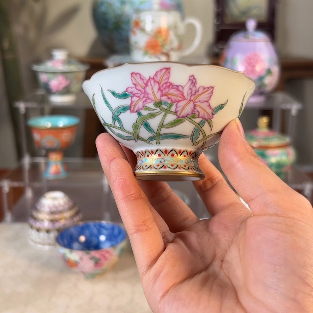 纯手工手绘 高端茶器