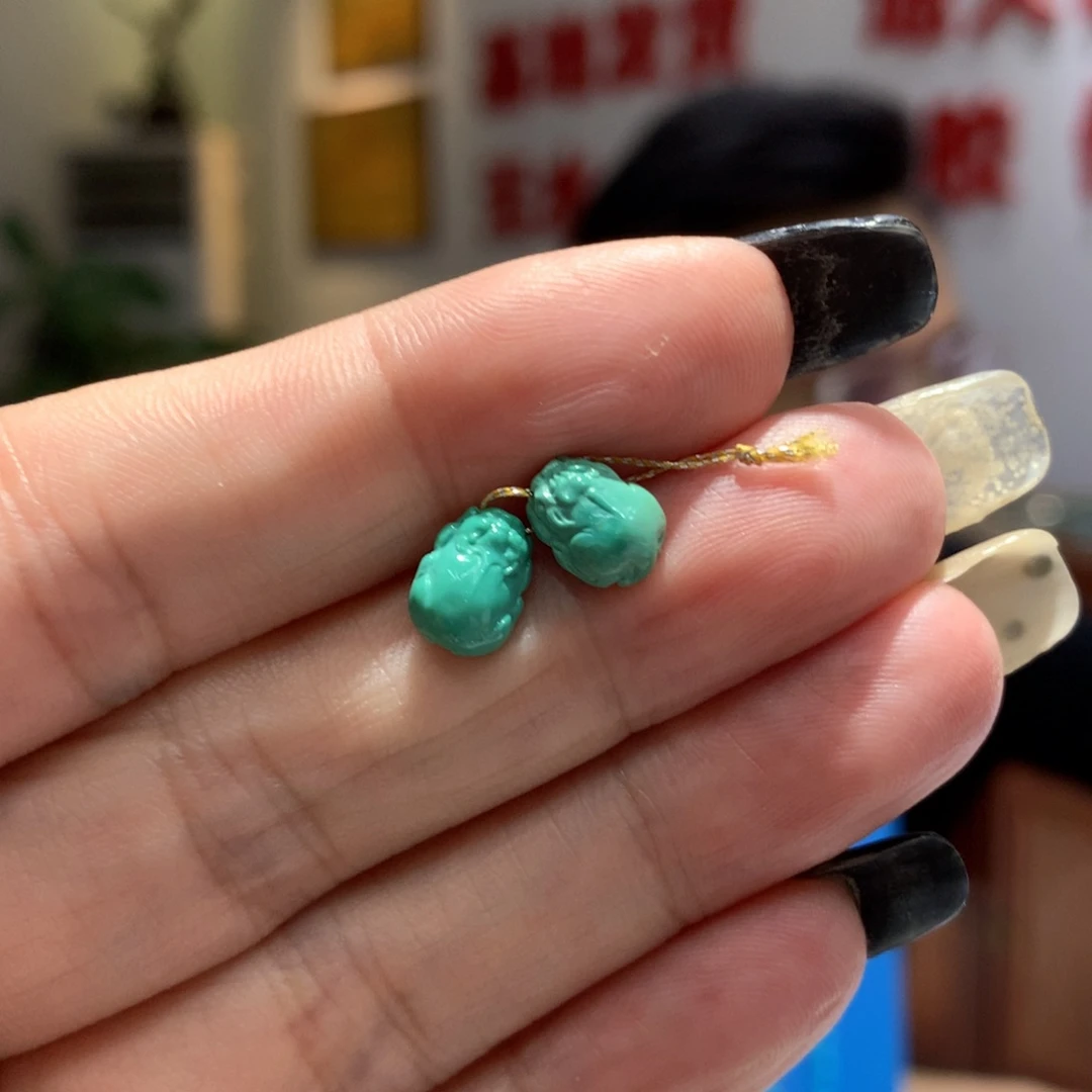 绿松石未镶嵌配饰