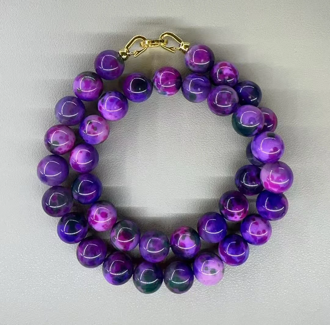 【孟总甄选】MS-七彩GY-高端14mm项链