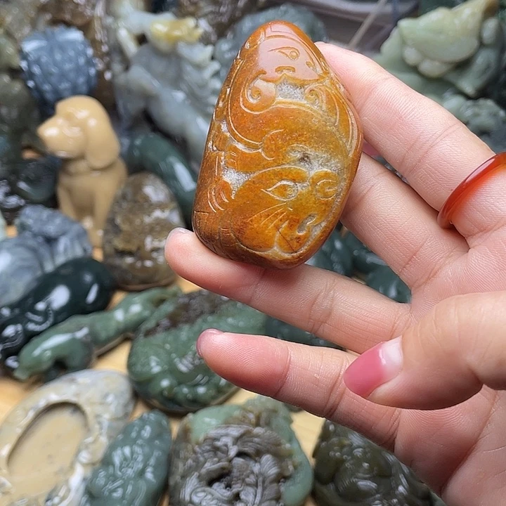 未镶嵌和田玉挂件