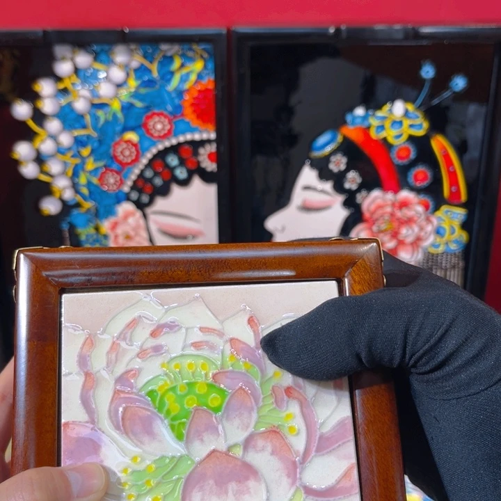 瓷片瓷板画艺术作品