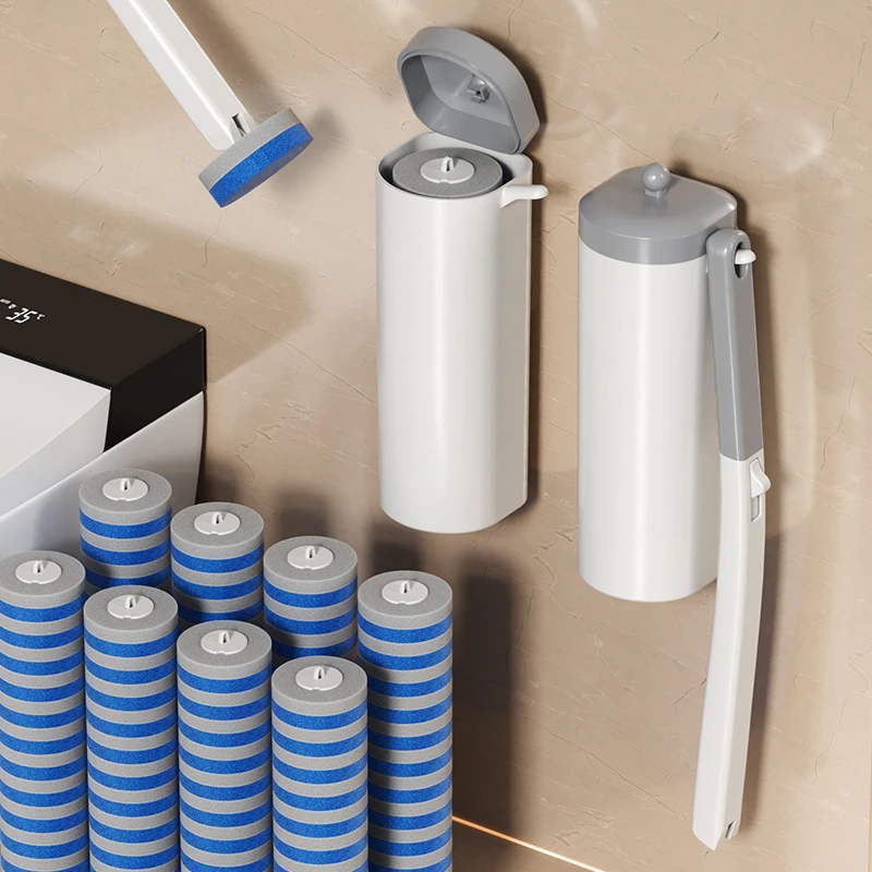 一次性马桶刷家用免洗替换头壁挂可抛无死角2025新款卫生间清洁刷