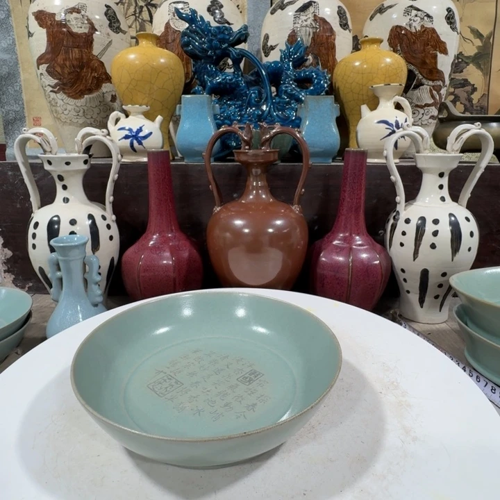茶盏手工制作陶瓷摆件
