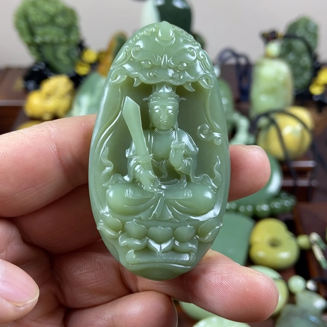 岫岩老玉（透闪石质玉）未镶嵌珠宝奇石