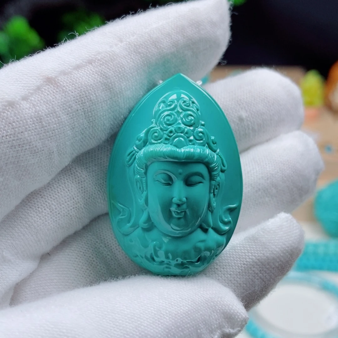 绿松石未镶嵌新款