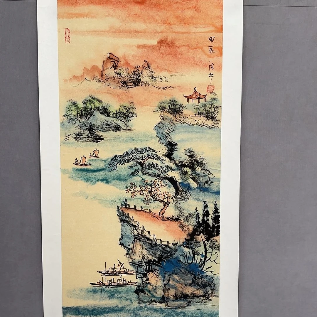 国画亲笔手绘原创