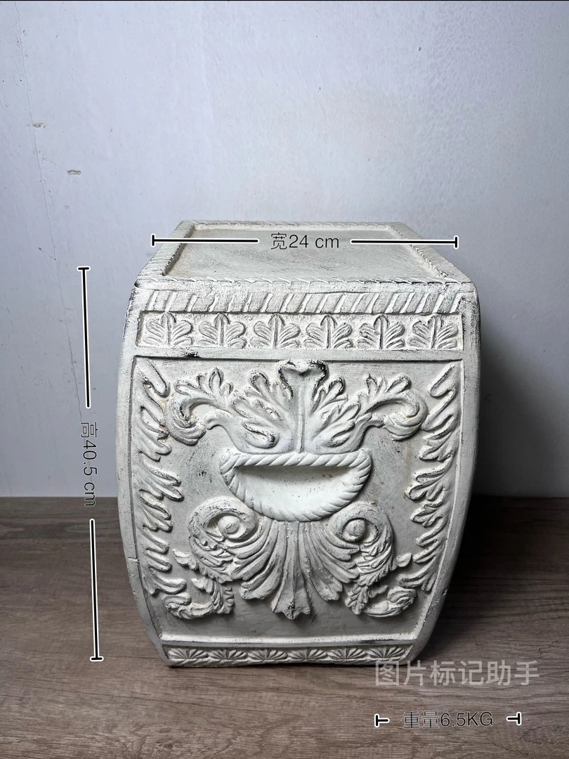 雕刻图古凳柱墩方墩适用于多种场景