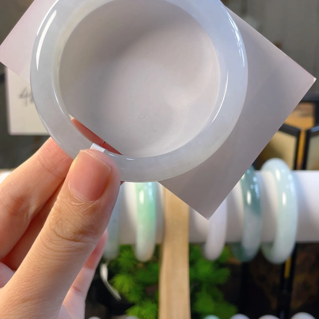六***雪未镶嵌手镯翡翠缅甸翡翠