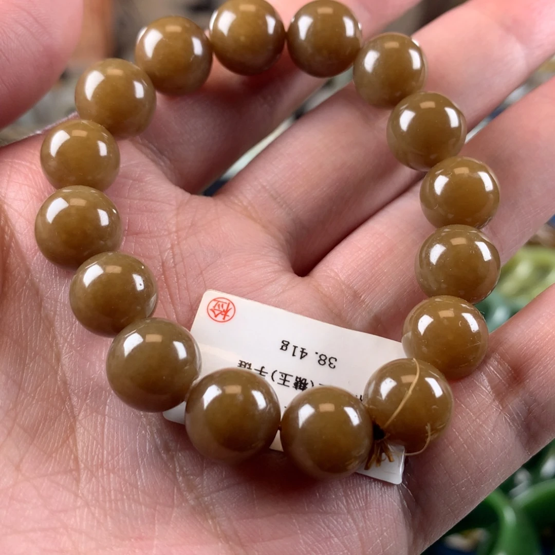 和田玉（糖玉）未镶嵌手链