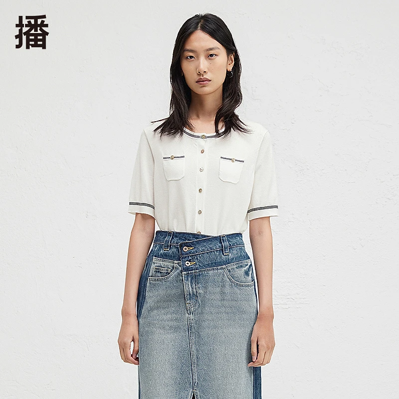 3386【赵老板专属】播简约设计毛针织衫BDR8UD3386