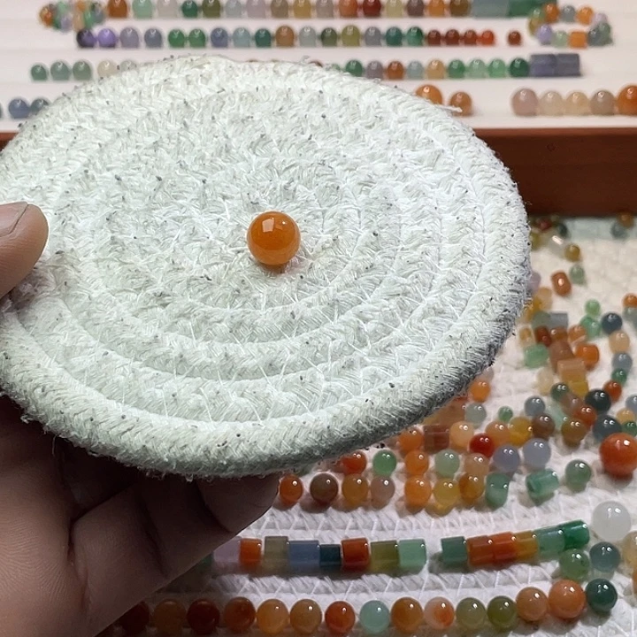 翡翠散珠未镶嵌定制翡翠卡10.1