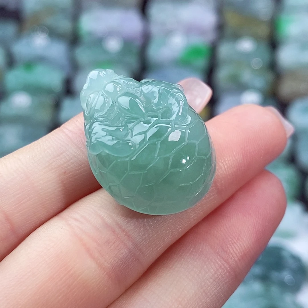 颈饰未镶嵌翡翠L***a天然
