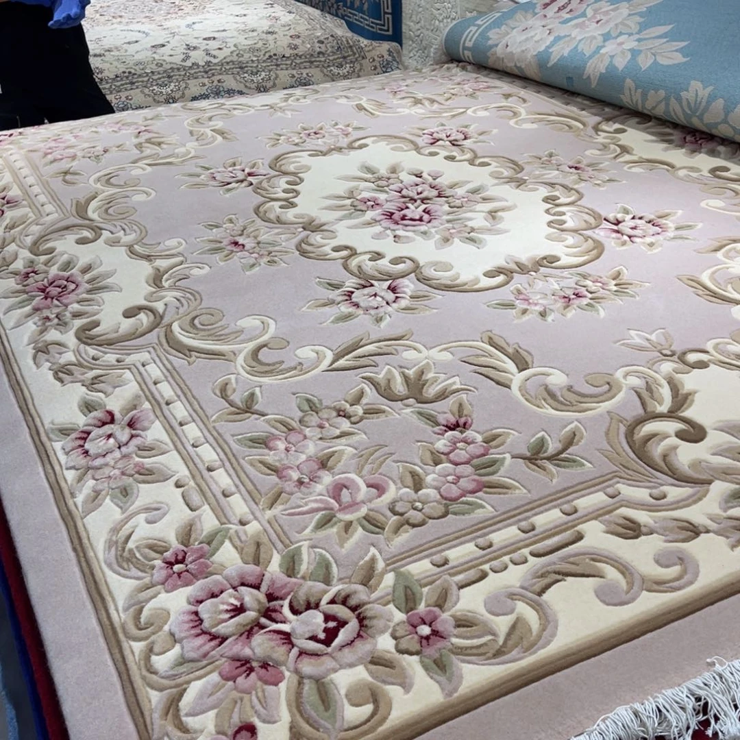 羊毛2×2.7纯羊毛加密加厚立体花特价