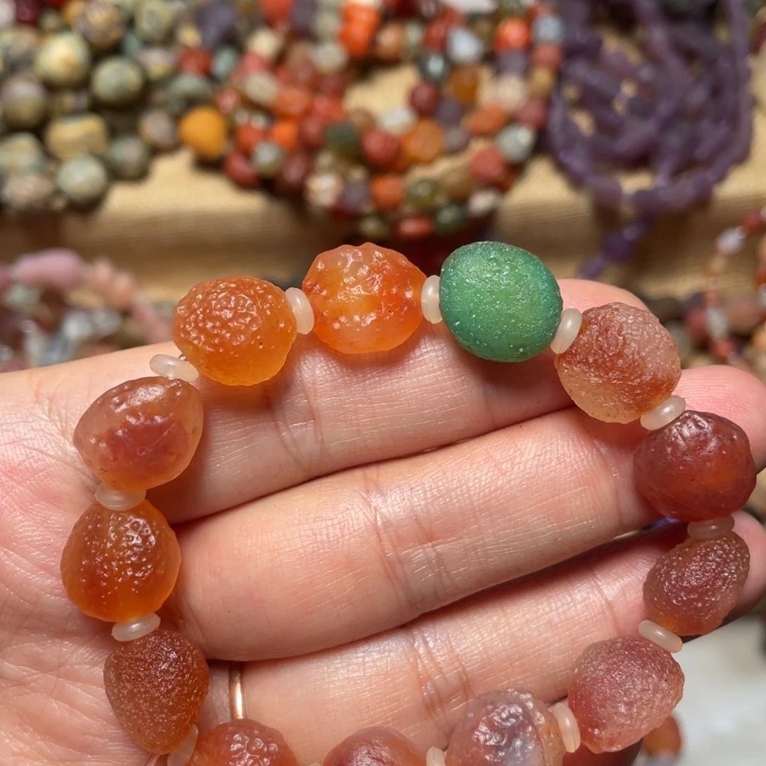 玛瑙/玉髓手链合金