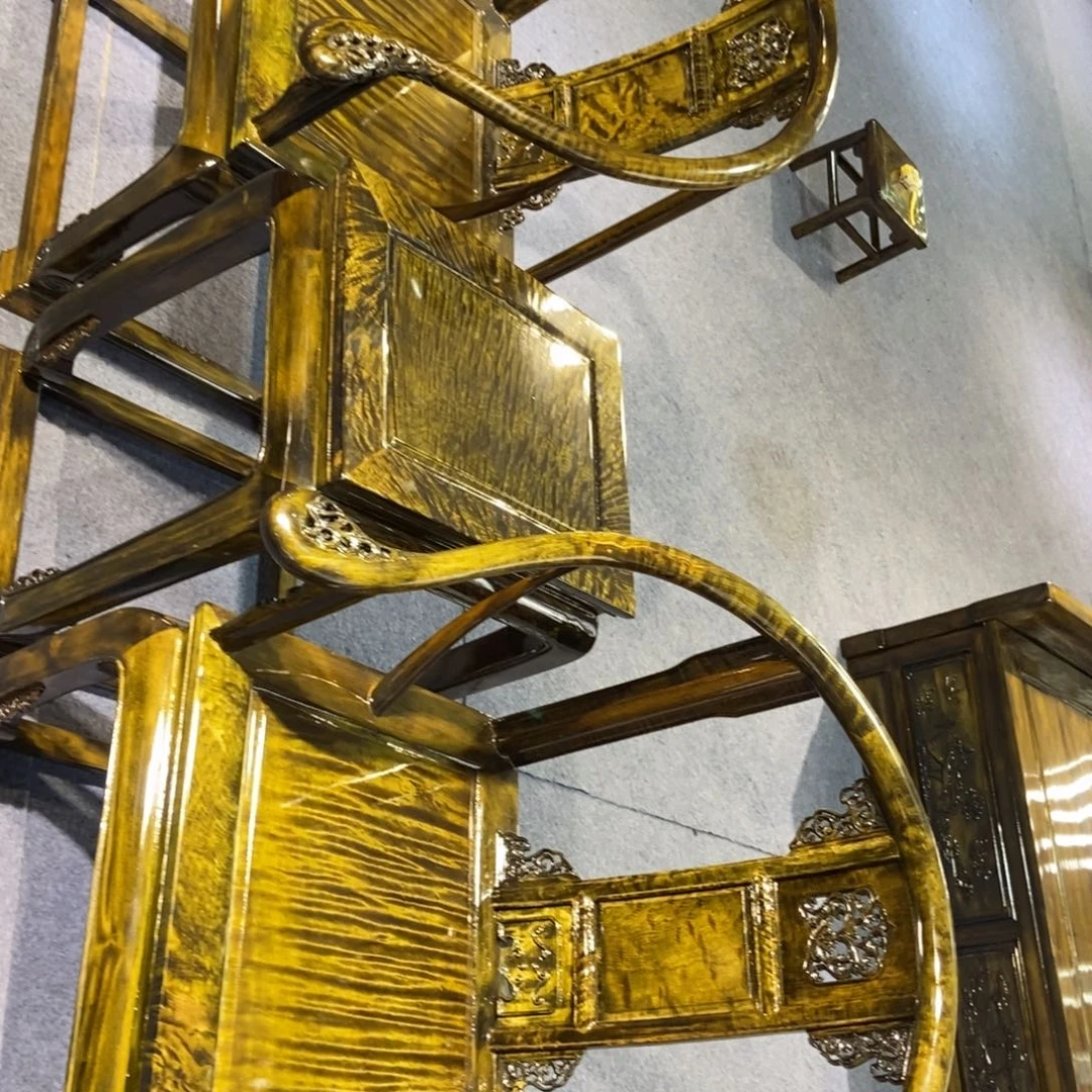 楠木皇宫椅三件套