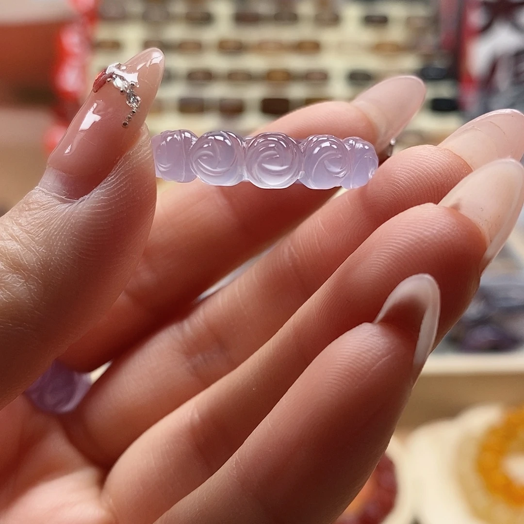 栀***晚玛瑙/玉髓未镶嵌戒指