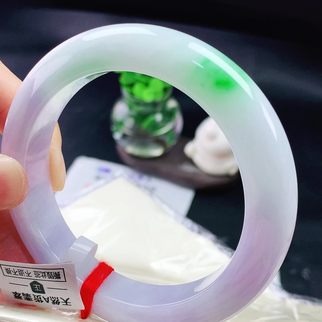 未镶嵌手镯翡翠59圈