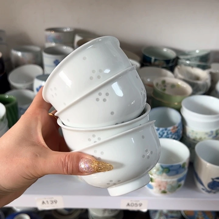 盖碗瓷器直播放漏中