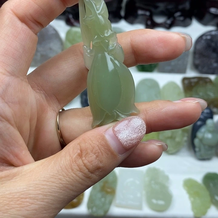 和田玉（糖玉）未镶嵌颈饰64