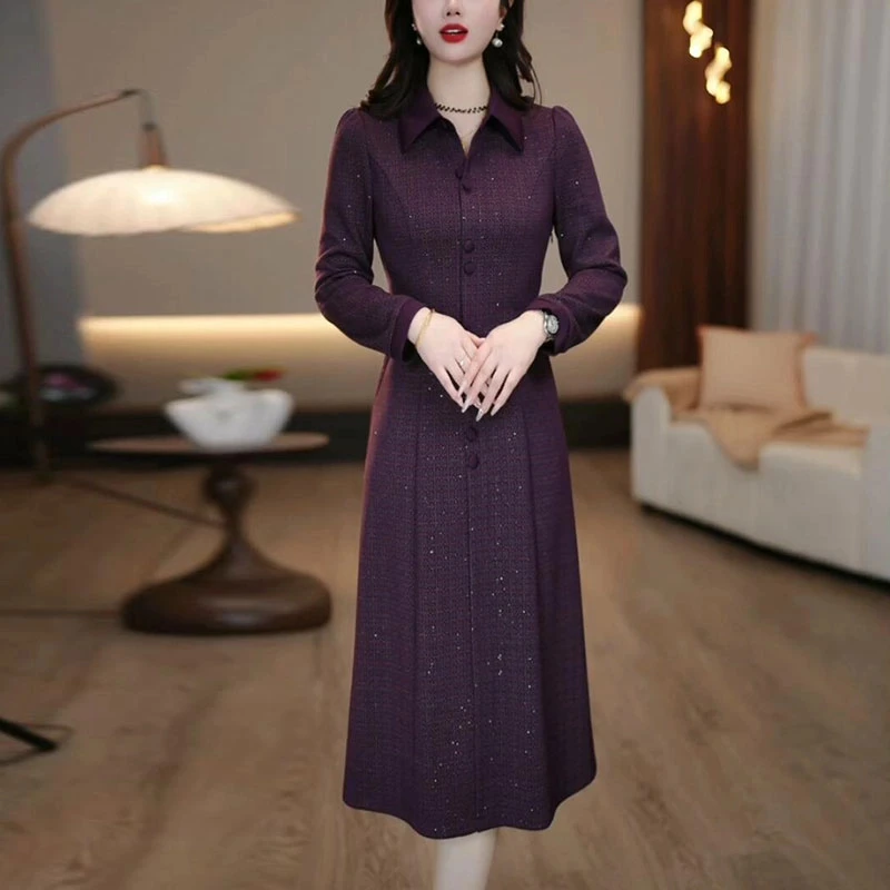 春季气质修身显瘦高贵连衣裙2025新款爆款法式洋气高级感女士裙子