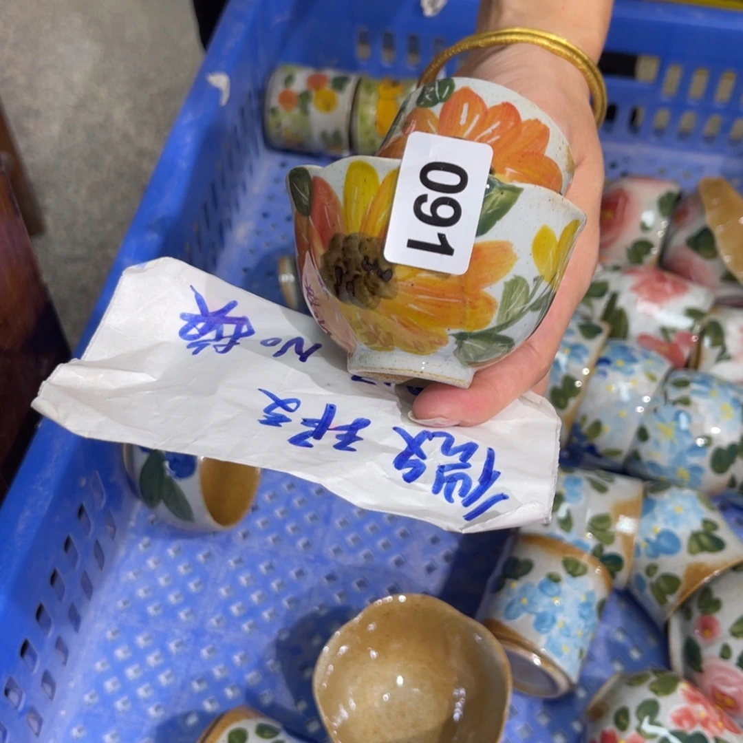 雨***鱼壶素浅陶瓷手工手绘