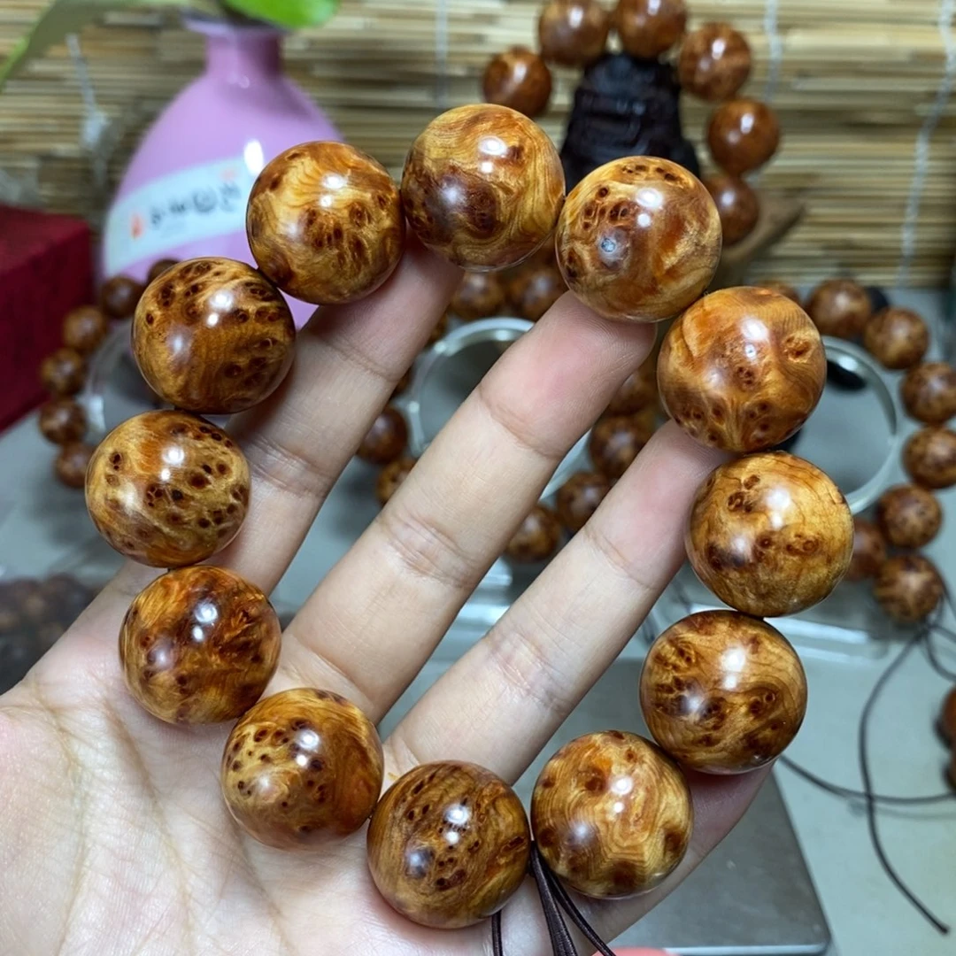 随***形柏木（崖柏）手串/手链